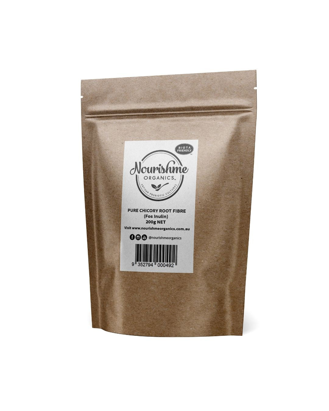 Inulin Organic Prebiotic Powder 200g