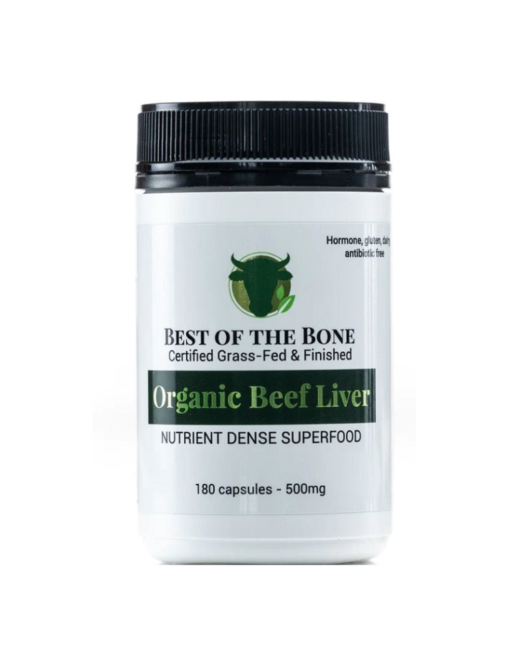 Organic Beef Liver 180 Caps