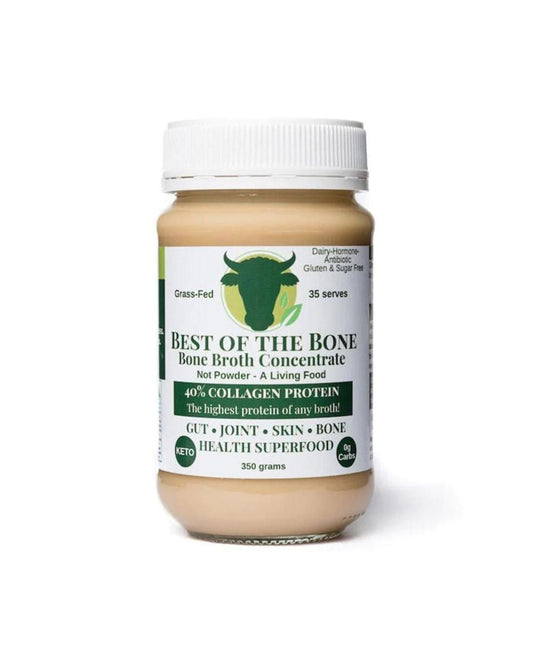 Beef Bone Broth Grassfed 390G